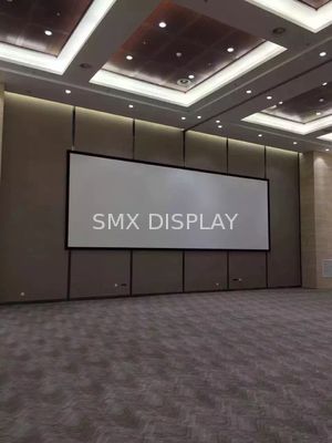 Quality HD Customized Fixed Frame Projector Screen Shrot Throw With Black Velvet factory