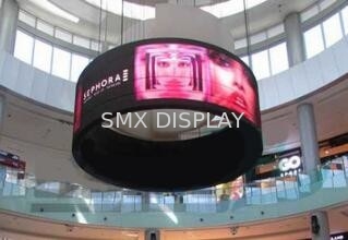 Acoustically Perforated Curved Projector Screen For HD Cinema Simulator System
