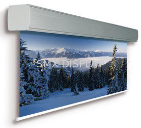 quality Customized Full HD Electric Projection Screens Metal Housing For Large Cinema factory