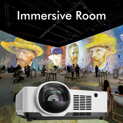 Immersive Projection Rooms The Ultimate Visual Experience with Short Throw Laser Projectors