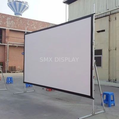 Quality High Quality 200inch 16:9 Outdoor Fast Fold Screen With Full Dress Kit Outdoor Presentation factory