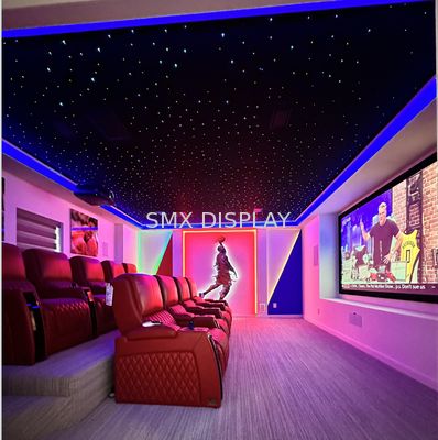 quality 0.75mm PMMA Random Star Fiber Optic Lights Star Ceiling Panels For Home Cinema factory