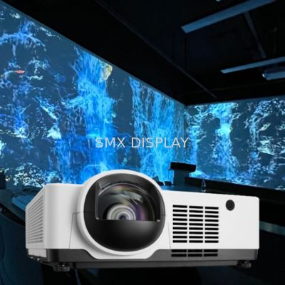 quality 3LCD 6000Lumen Short Throw Laser Projector for Immersive Projection factory