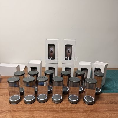 quality 5.5 /21.5/75inch hologram cylinder box 3d hologram cylinder ai interactive For Display Museum factory