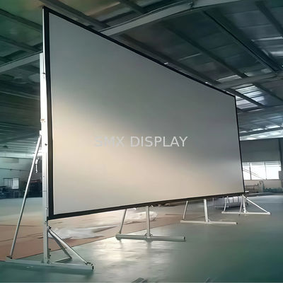 Quality Large Fast Fold Projector Screen - Portable Front/Rear Projection for Events & Presentations factory