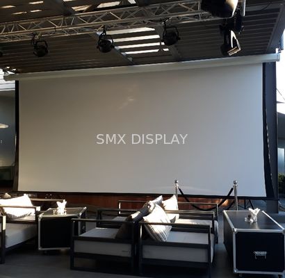 Motorized Projector Screen RF Remote 120 Inch For Cinema Meeting Room