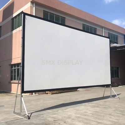 Quality Fast Fold 4K HD 3D Front Rear Projection fabrics with Black Dress Kit for Outdoor Large AV events factory