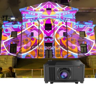 Quality 22000lumens 3D Video Mapping Projector With Edge Blending For Seamless Large Scale Building Projection factory