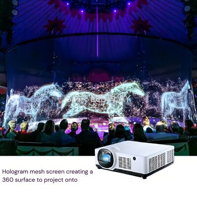 Quality Long Life 20000 Hour Laser 6000lumens Short Throw Projector For Large Stage Front Projection Mapping Setup factory