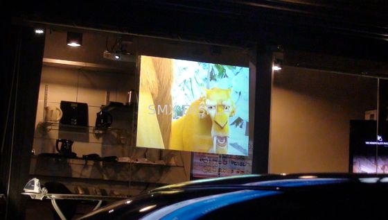 Quality 1.52*5m Customized Rear Projection Film / clear holographic film IN Window Advertising factory
