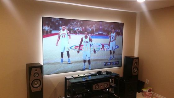 Cinema Fixed Frame Screen Diamond Anti - Light Projector Panel 170 ...
