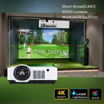 Quality 6000 Lumens Short Throw Laser Projector / Space Saving Solution for Small to Medium Venues factory