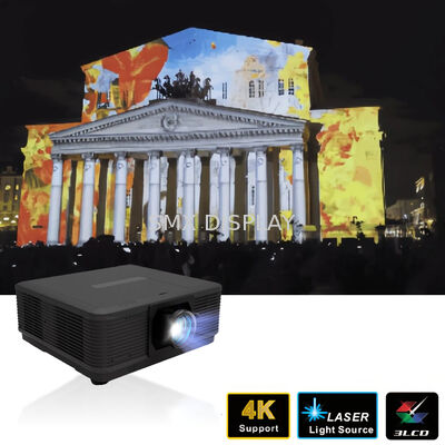 Quality 10000 Lumen 4K Laser Projector / Professional Engineering Solution for Complex Installations factory