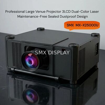 Quality 25000 Lumen Theme Park Laser Projector 3LCD 0.65 Lens for Night Show Water Screen Attraction factory