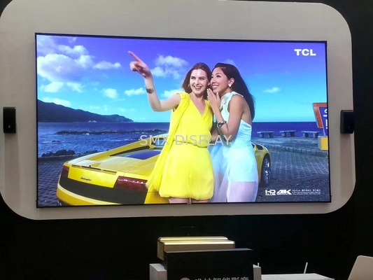 100 Inch Fixed Frame Screen Black Diamond Projector Panel 170° View Angle Durable