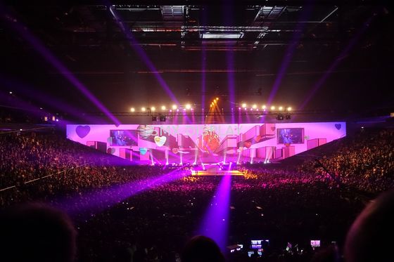 Quality White Veil Screen Holographic Screen for Hologram Wedding and Product Launching factory