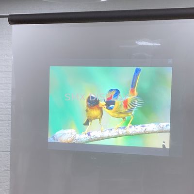 1.52x5 Meter transparent projection film , Holographic Rear Projection ...