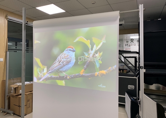 1.52 x 30 Meter Transparent Holographic Foil for Rear Projection on Glass