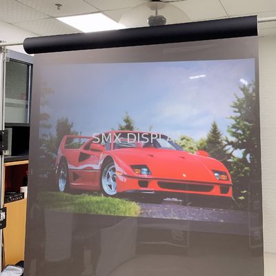 Self-adhesive Rear Projection Transparent hologram touch screen film ...