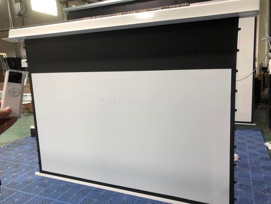 Quality IR 150" Recessed Electric Projection Screen 240V factory