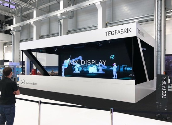 Reflective Screen 3H Hardness 3D Holographic System Transparent