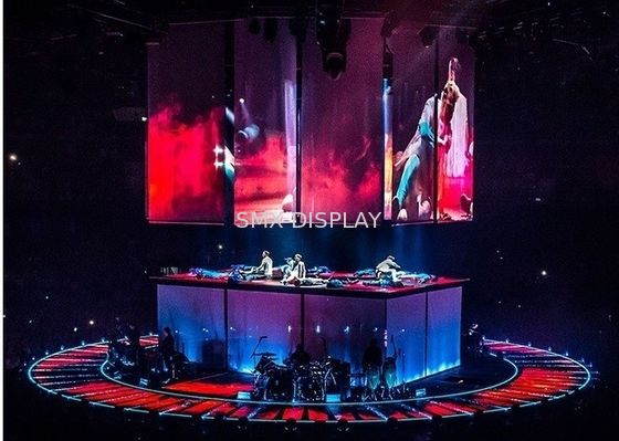 Quality Front Rear Transparent Hologram Mesh Screen For Live Concert factory