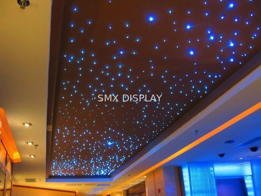 quality 80W RGBWY Fiber Optic Star Panel 60x60cm For Home Cinema Remote Control factory