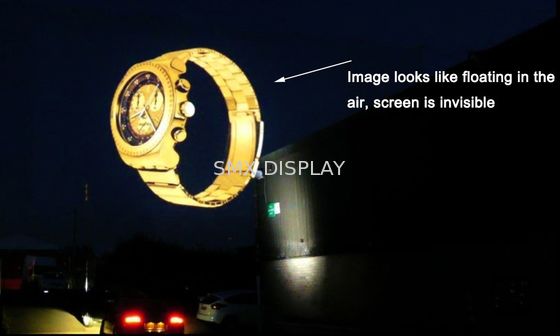 30m 3D Holographic Screen with 78% Transparency