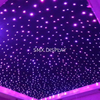 Quality FCC PMMA Led Star Ceiling Panels Caviar Hotel Lobby For Cinema Roof factory