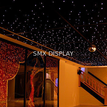 Quality PMMA RGB Star Ceiling Light Panel Deluxe Controllable with Moon Shooting for cinema factory