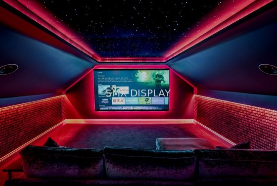 quality 9mm Thickness Led Star Ceiling Panels PMMA RGB 12VDC Magnetic For Cinema factory