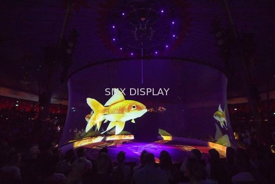 Polyamide Hologram Screen with 78% Transparency