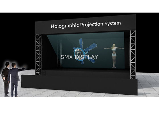 Quality Reflection Foil 3D Holographic Projection System , projecting holograms with ROHS factory