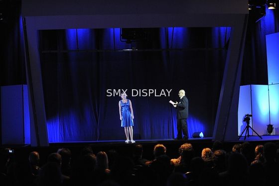 Quality Stage 3D Holographic Projection System 100um For Pepper Ghost Hologram factory