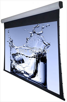 quality 106'' Cinema Tab Tensioned Motorized Screen , electric projection screens factory