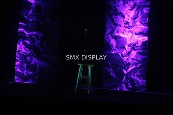 Quality Large 45 Degree Stage 3d image projection hologram System , 8 x 30 Meter Foil factory