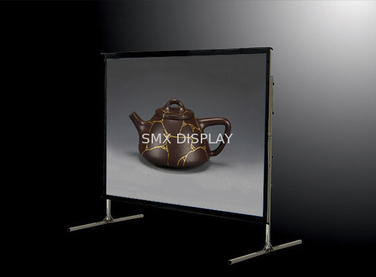 quality 400 Inch Fast Fold Screens , Mobile Projection Screen For outdoor events , exhibitions factory