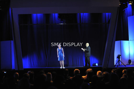 quality Stage Musion Eyeliner Projection System , High Definition 3D Hologram System factory