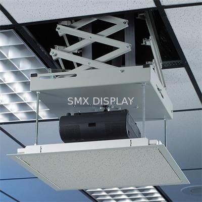 Quality Ceiling Mounted 200cm automated projector lift , motorised projector lift 110v - 240v factory