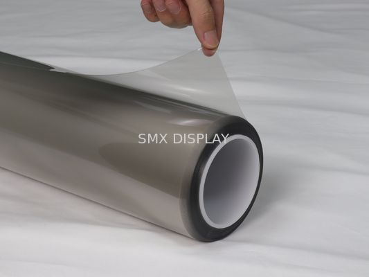 quality 30m Adhesive Rear Projection Film Transmittance Transparent For Glass factory