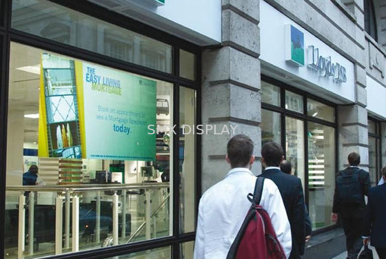 Quality 30m Length Rear Projection Screen Film High Contrast For Shop Advertising factory