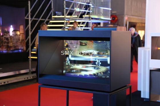 Quality 1 Side View 22 Inch LED Light Holocube 3D Holographic Display For Retail Display factory
