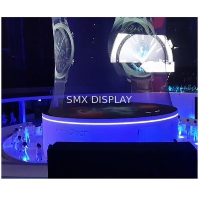 Quality 360 Degree 3D Holographic Projector Screen Hologram Mesh Screen For Big Show factory