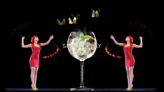 Quality Digital Holographic Screen 3D Holographic Projection For 3D Hologram Show factory