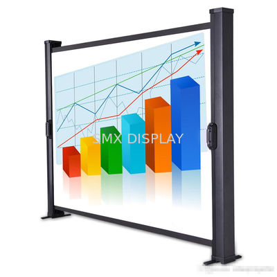 Quality 40" Mobile Portable Projection Screens Desktop Portable Projector Screen factory