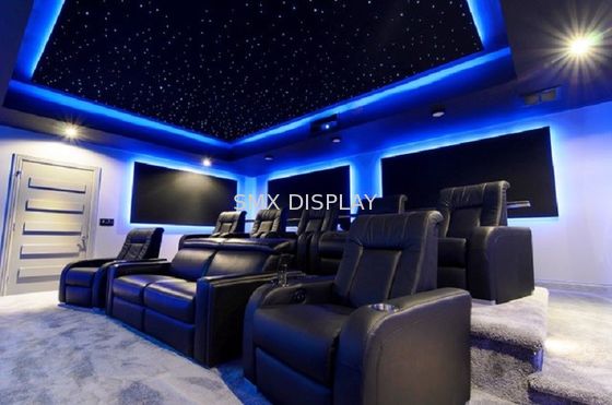 Quality 110V - 220V Fiber Optic Star Ceiling Panels RGB Light Color For Home Cinema factory
