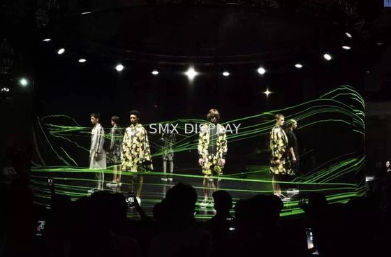 Quality High Transparent Holographic Mesh Screen Flexible For Projection factory