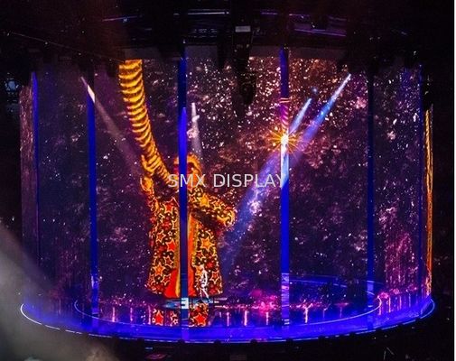 Quality Interactive Holo Gauze Holographic Mesh Screen For 3D Hologram Projector factory