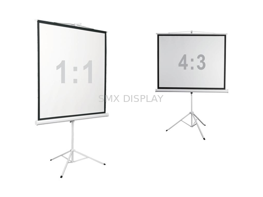 Indoor / Outdoor Tripod Stand Projector Screen 70
