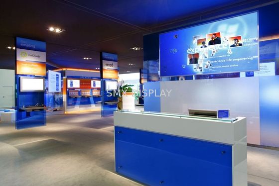 quality 150 degre Gray Rear Projection Film For 3D Holographic Projection Screen factory